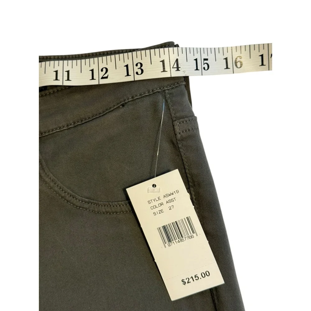 AG Adriano Goldschmied The Legging Ankle Super Skinny Green Jeans 4 27‎ NEW